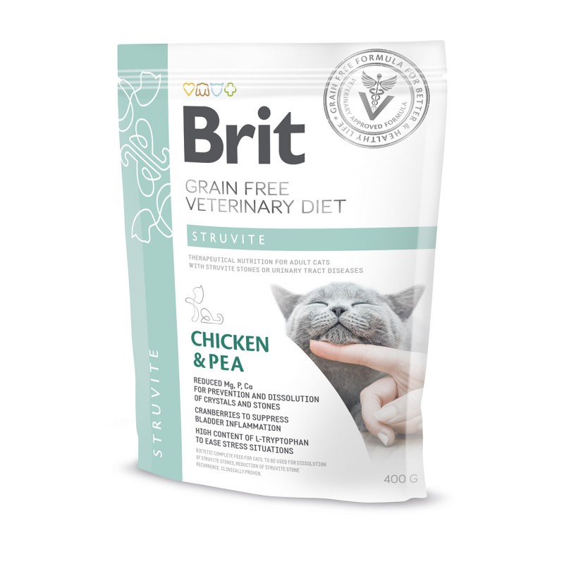 BRIT Grain Free Veterinary Diets Cat Struvite 5 kg
