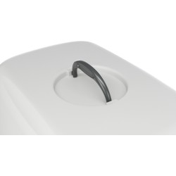 TRIXIE Kuweta kryta Vico - ciemnoszara/jasnoszara