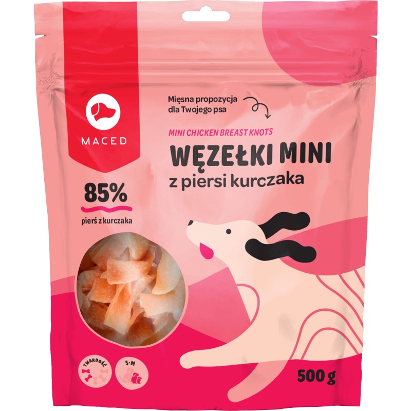 MACED Węzełki mini z piersi z kurczaka 500g