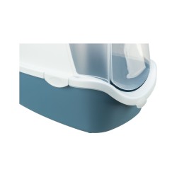 TRIXIE Kuweta kryta Vico Open Top - niebiesko-szara/biała