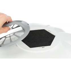 TRIXIE Kuweta narożnikowa kryta Maro - jasnoszara/granit