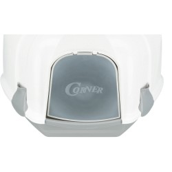 TRIXIE Kuweta narożnikowa kryta Maro - jasnoszara/granit