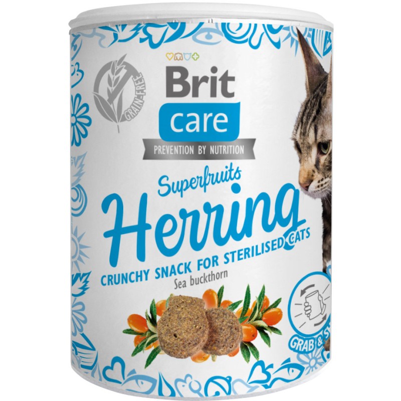 BRIT CARE Przysmaki (śledź) 100g