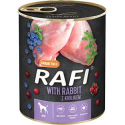DOLINA NOTECI RAFI Królik, Borówki i Żurawina 12x 400g