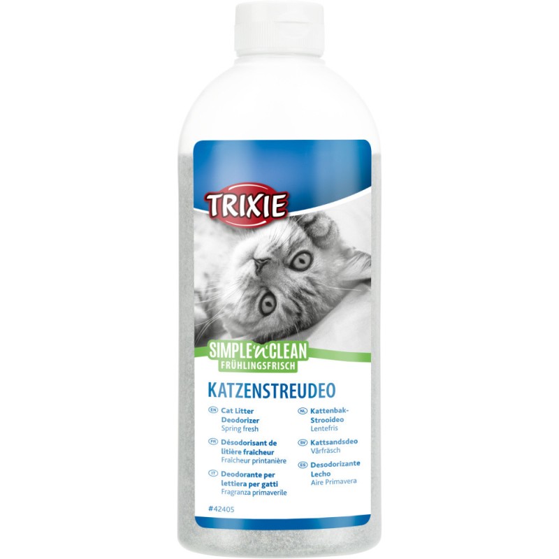 TRIXIE Dezodorant do kuwety Simple n Clean wiosenna świeżość 750g