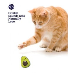 PETSTAGES Avokado Zabawka dla kotów 7 x 5,5 cm