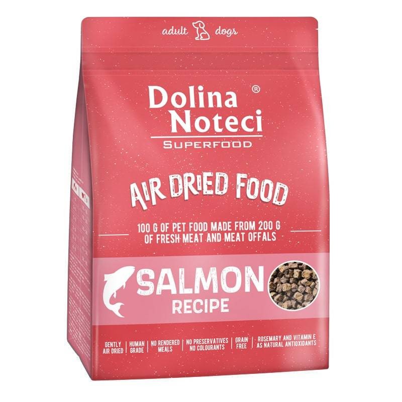 DOLINA NOTECI Superfood Danie z Łososia - karma suszona dla psa 1kg