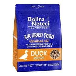 DOLINA NOTECI Superfood Sterilised Danie z Kaczki - karma suszona dla kota 1kg