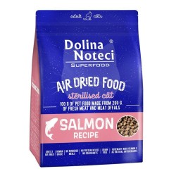 DOLINA NOTECI Superfood Sterilised Danie z Łososia  - karma suszona dla kota 1kg
