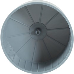 ZOLUX Kołowrotek plastikowy 15 cm - szary