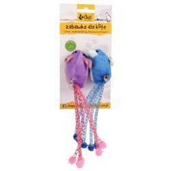 DINGO Zabawka dla kota - Myszki Tota i Upek 2 szt.