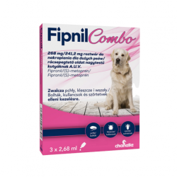 FIPNIL Combo L 20-40kg 268mg plus 241,20mg 2,68ml 3 pipety