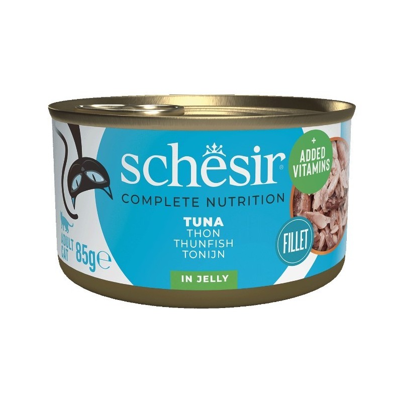 SCHESIR CAT Tuna fillet in jelly 85g (puszka)