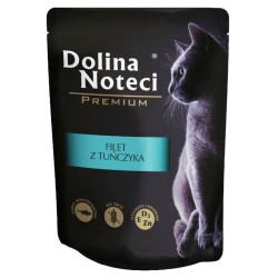 DOLINA NOTECI Filet z tuńczyka dla kota 85g (saszetka)