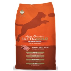 NUTRA GOLD Grain Free Turkey & Sweet Potato 13,6kg
