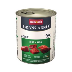 ANIMONDA GranCarno Adult wołowina i dziczyzna 800g 24x 800g