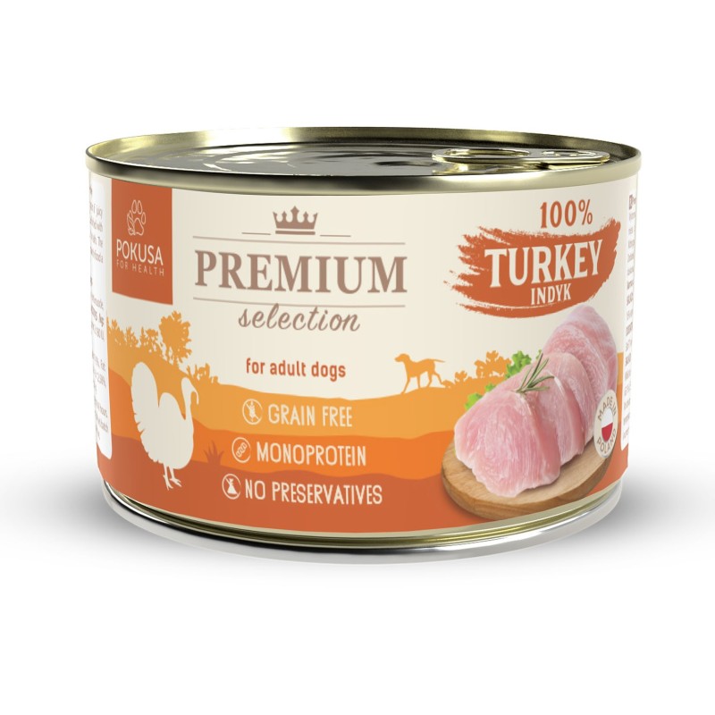 POKUSA Premium Selection 100% Indyk 400g