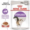 ROYAL CANIN Sterilised Gravy karma mokra w sosie dla kotów dorosłych, sterylizowanych 48x 85g