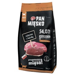 Pan Mięsko Cielęcina z kaczką dla kota M 5kg