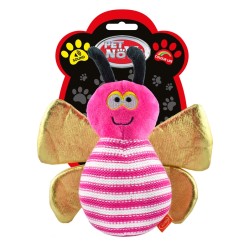 PET NOVA Pszczoła różowa pluszowa