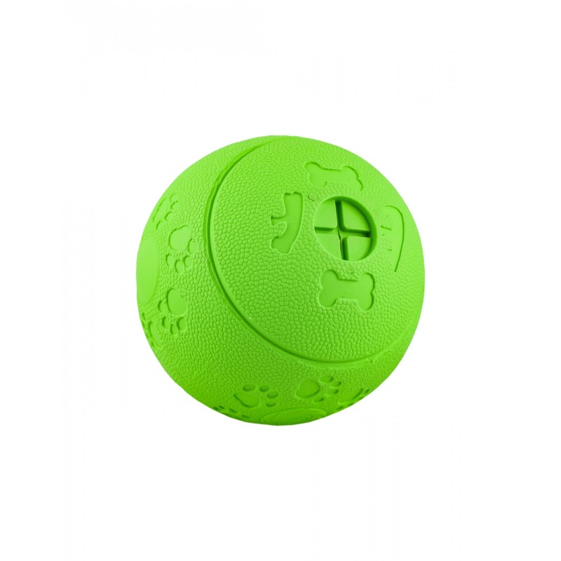 PET NOVA Piłka na przysmaki 8 cm - zielona