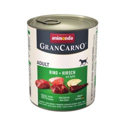 ANIMONDA GranCarno Adult wołowina i jeleń z jabłkiem 800g 6x 800g