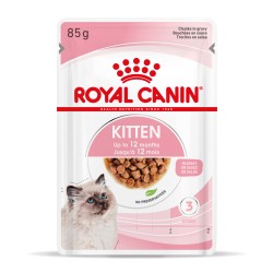 ROYAL CANIN Kitten Instinctive karma mokra w sosie dla kociąt do 12 miesiąca życia 12x 85g