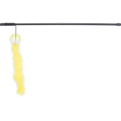 TRIXIE Wędka dla kota z piórkiem i grzechotką 46 cm