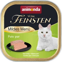 ANIMONDA Cat Vom Feinsten Mild Menu Adult - czysty indyk 100g