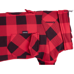 AMIPLAY Ranger Koszula dla psa - czerwony 25 x 29 x 42 cm