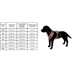 DINGO Szelki Ultra Active - morskie L