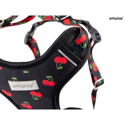 AMIPLAY Szelki Discovery Be Happy Cherry M