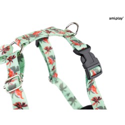 AMIPLAY Szelki Discovery Be Happy Flamingo L