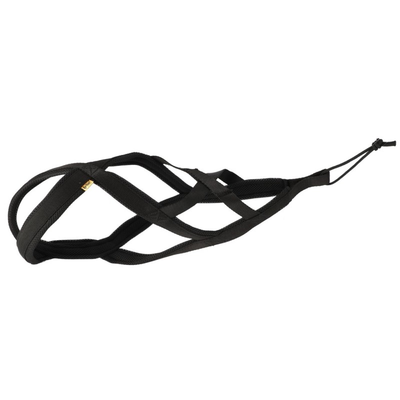 DINGO Szelki typu Sled do biegania z psem - czarny M