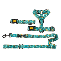 DINGO Smycz przepinana City Monstera 2,0 x 220 cm