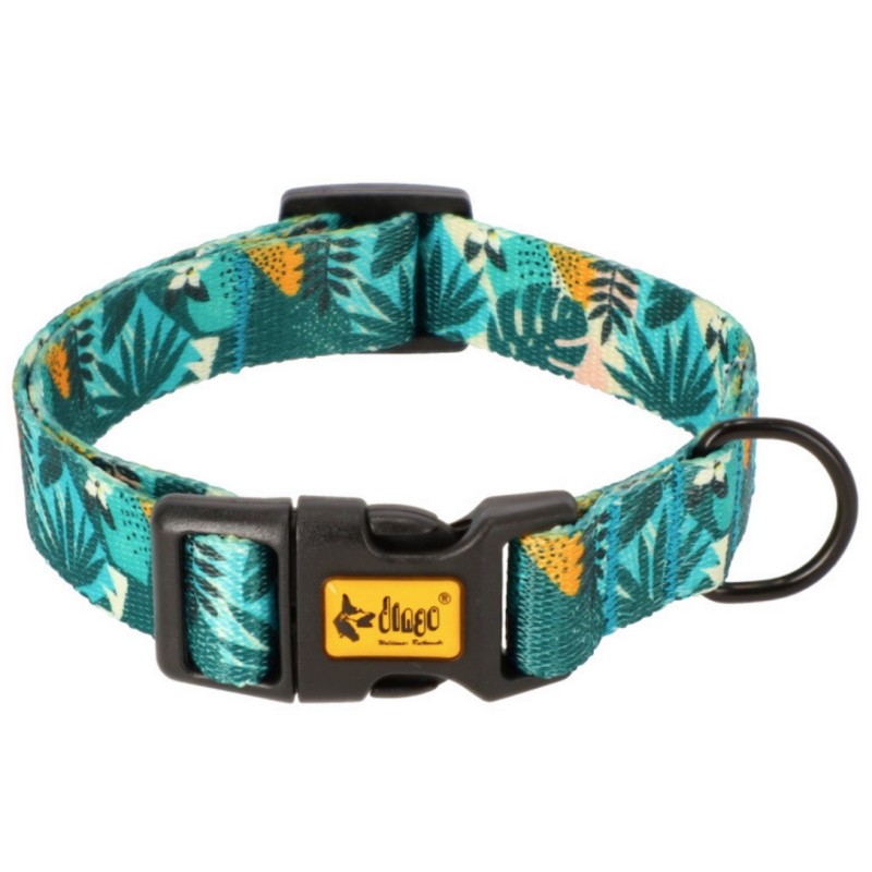 DINGO Obroża regulowana City Monstera 3,0 x 60 cm