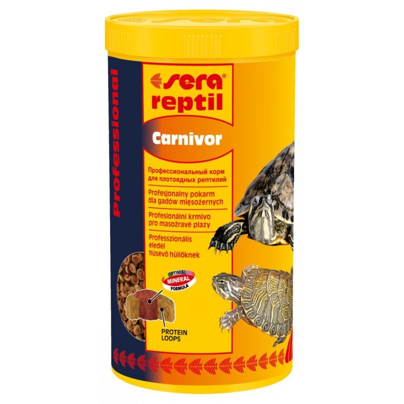 SERA Reptil Professional Carnivor Nature - granulat dla gadów (pokarm uzupełniający) 1000 ml