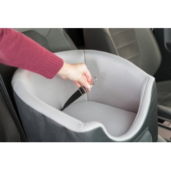 TRIXIE Siedzisko samochodowe / Fotelik samochodowy (41 × 39 × 42 cm) - czarno / szare