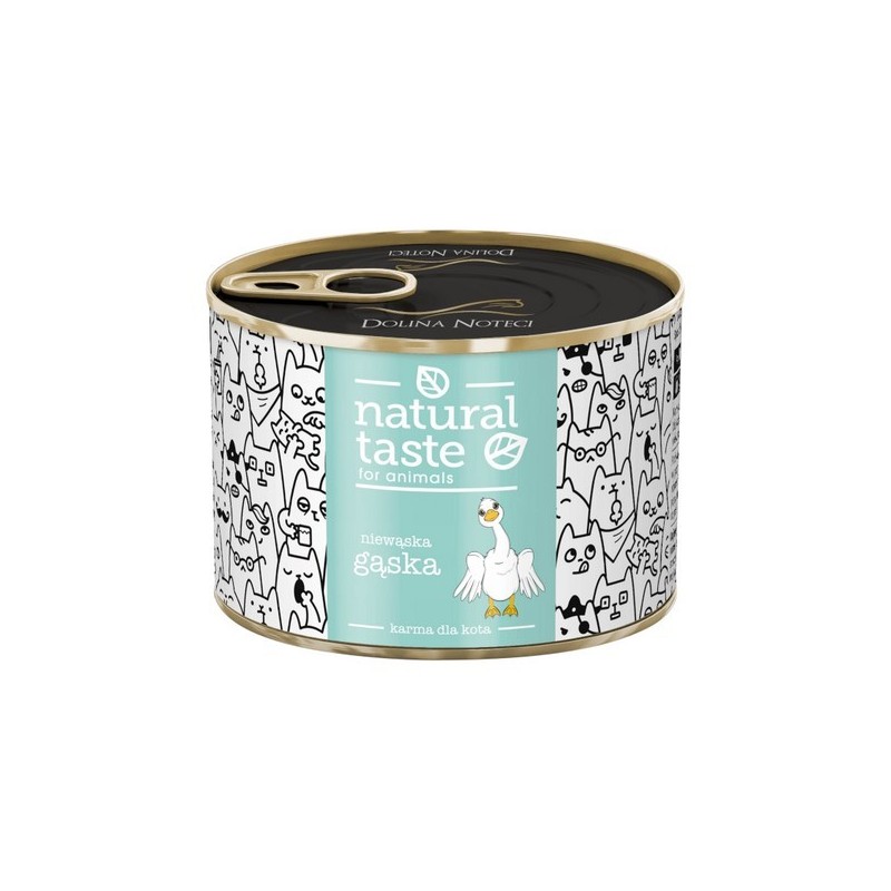 DOLINA NOTECI NATURAL TASTE Niewąska Gąska 185g 12x 185g