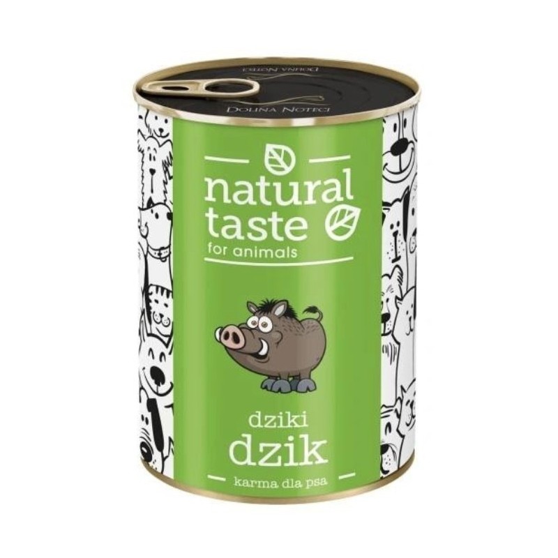DOLINA NOTECI NATURAL TASTE Dziki Dzik 400g 12x 400g