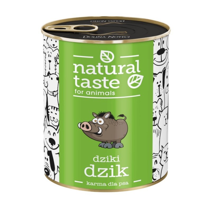 DOLINA NOTECI NATURAL TASTE Dziki Dzik 800g 800g