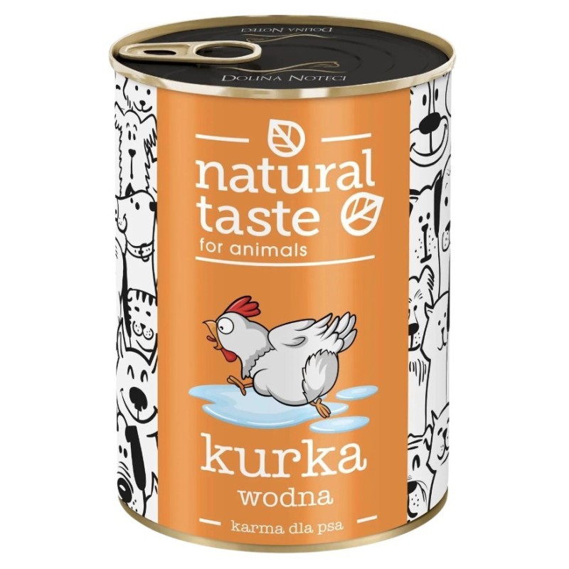 DOLINA NOTECI NATURAL TASTE Kurka Wodna 400g 12x 400g