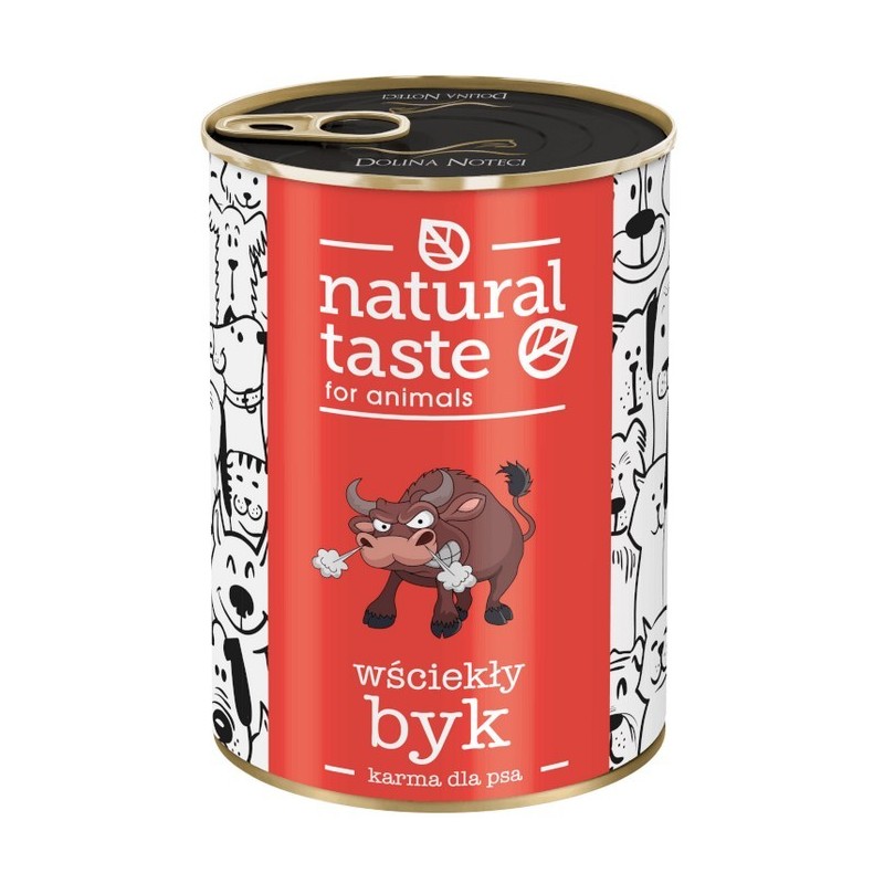 DOLINA NOTECI NATURAL TASTE Wściekły Byk 400g 12x 400g