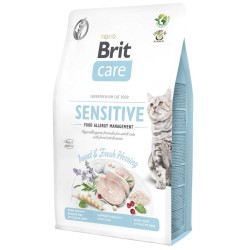 BRIT CARE Cat Grain-Free Sensitive - Insect and Herring 2kg