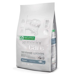 NATURES PROTECTION Superior White Dogs Grain Free White Fish Adult Small and Mini Breeds 1,5 kg