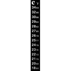 AQUA NOVA Termometr plastikowy