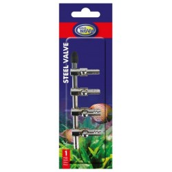 AQUA NOVA Zaworek metalowy NV-S4 (4 wyjścia)