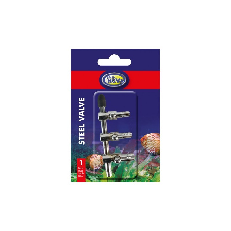 AQUA NOVA Zaworek metalowy NV-S3 (3 wyjścia)