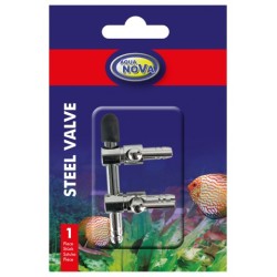 AQUA NOVA Zaworek metalowy NV-S2 (2 wyjścia)