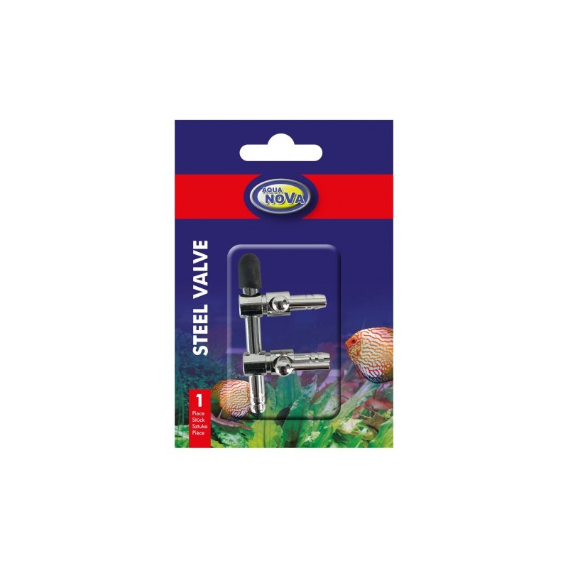 AQUA NOVA Zaworek metalowy NV-S2 (2 wyjścia)